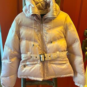 Nine West Blush Pink Puffer Jacket